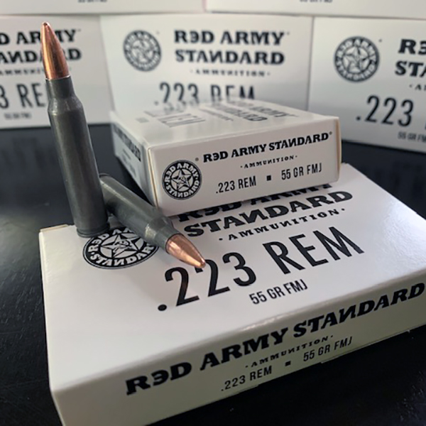 Red Army Standard 223 55 gr. FMJ WHITE BOX #AM3089 1000 rnd/case